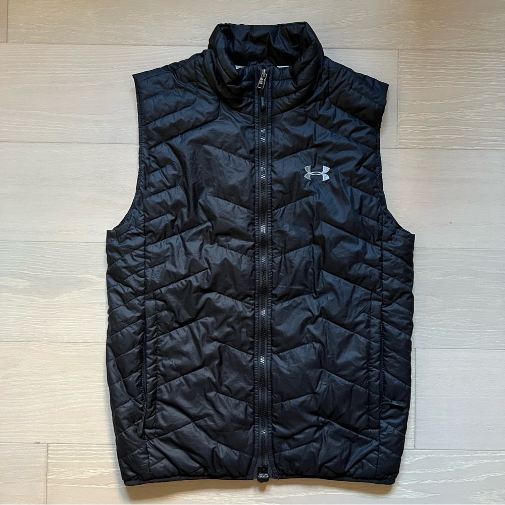 Under Armour ColdGear Puffer Vest in Black
